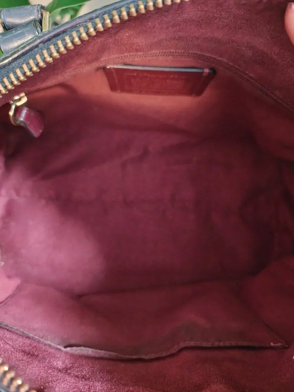 Coach Black Pebbled Leather Bennett Satchel Bag